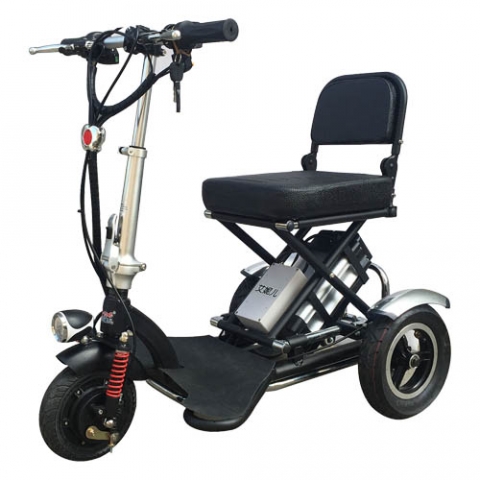 Трехколесный электроскутер (трицикл) складной OxyVolt HandyTrike Li-ion (48V 12Ah) 350W