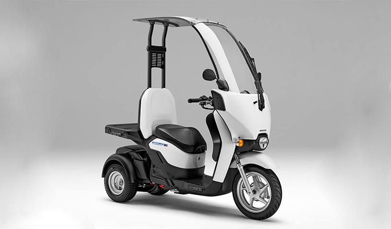 Электроскутер Honda Gyro Canopy e Электрический трехколесный скутер Honda Gyro Canopy e