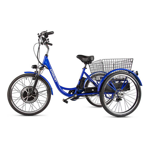 Электровелосипед трицикл Crolan 500W Электровелосипед трицикл Crolan 500W