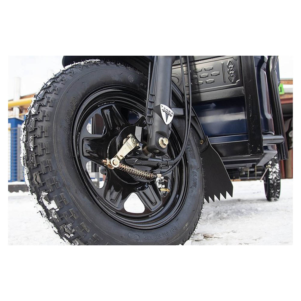 Трехколесный грузовой электроскутер (трицикл) Rutrike D4 1800 60V1200W Трехколесный грузовой электроскутер (трицикл) Rutrike D4 1800 60V1200W