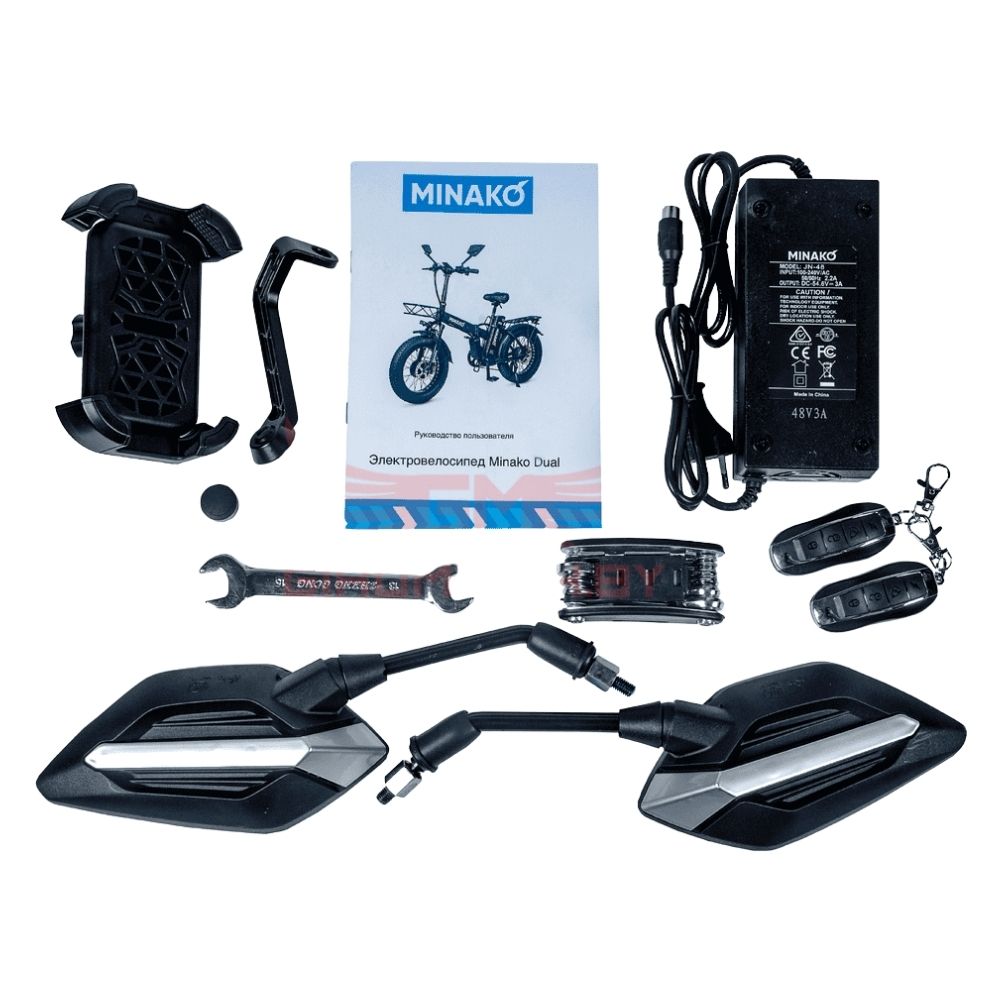 Электровелосипед Minako F10 Dual Pro Электровелосипед Minako F10 Dual Pro