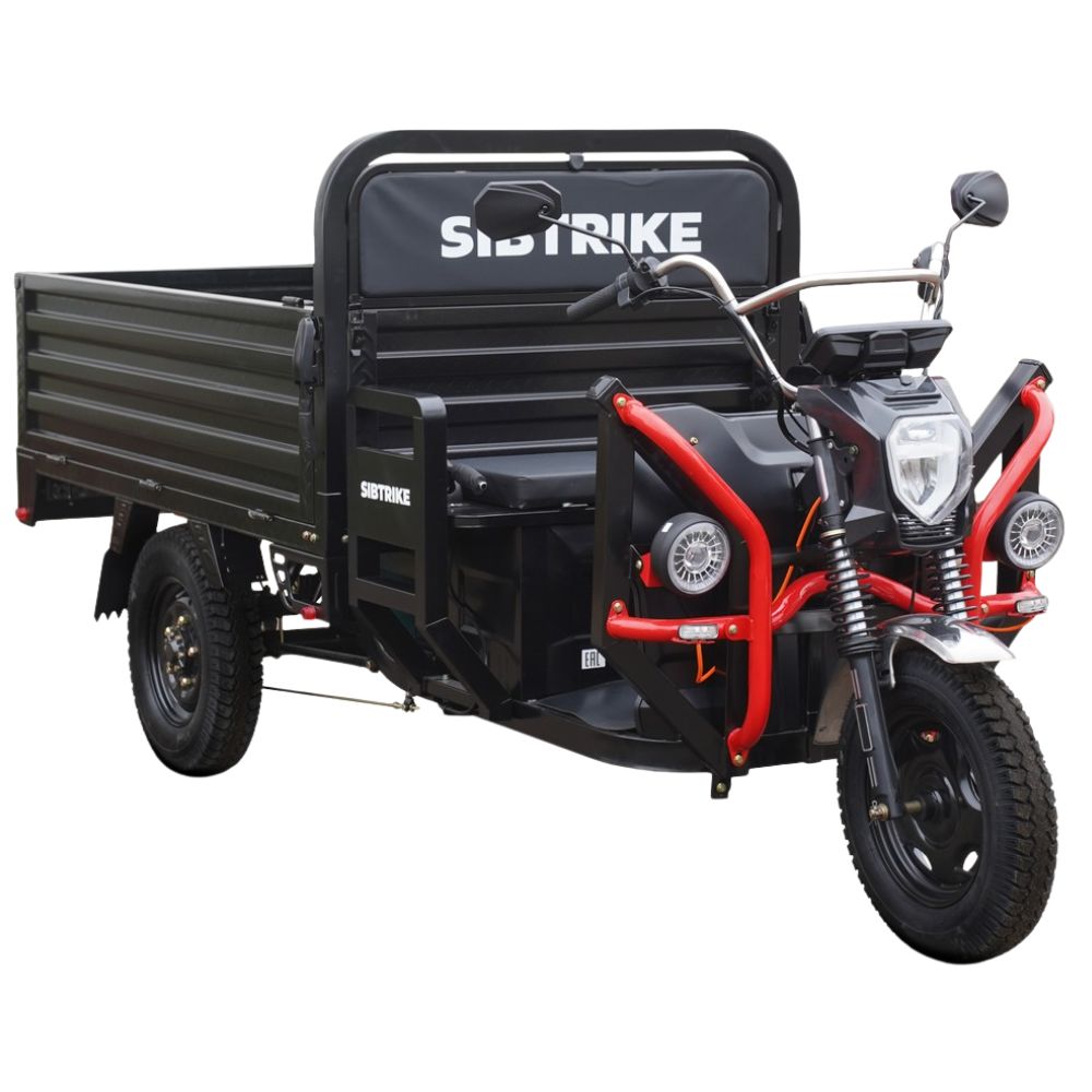 Электротрицикл WHITE SIBERIA SIBTRIKE PRO CARGO 2025 Электротрицикл WHITE SIBERIA SIBTRIKE PRO CARGO 2025