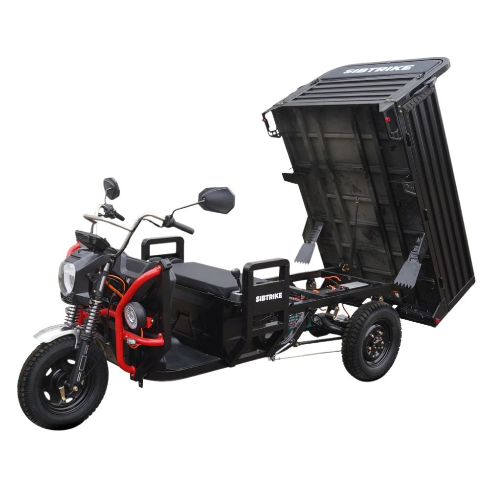 Электротрицикл WHITE SIBERIA SIBTRIKE PRO CARGO 2025 Электротрицикл WHITE SIBERIA SIBTRIKE PRO CARGO 2025