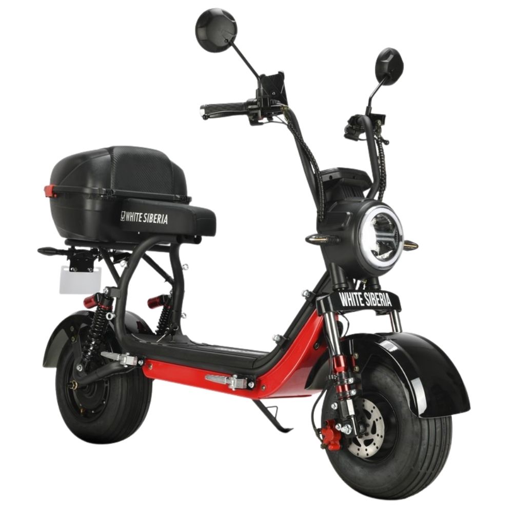 Электроскутер WHITE SIBERIA MINI R 3.0 Электроскутер WHITE SIBERIA MINI R 3.0
